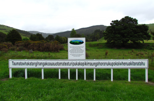 самое длинное название в Новой Зеландии