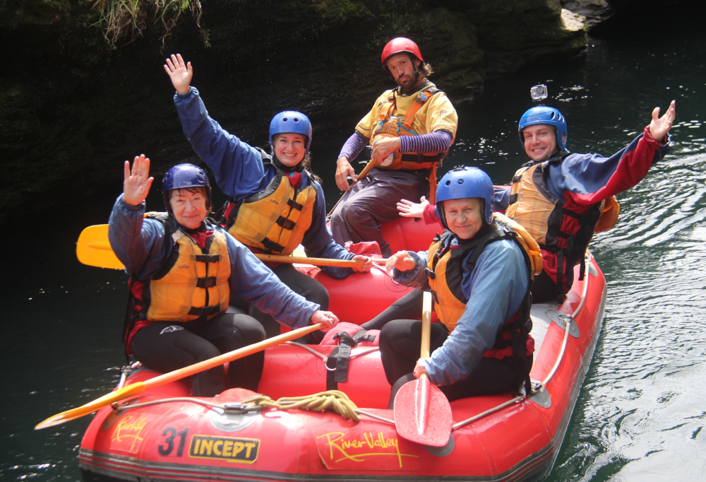 North Island rafting
